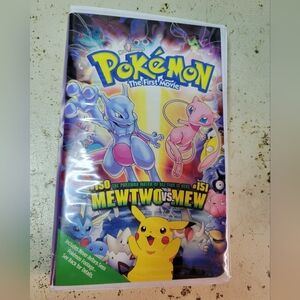 Pokémon the First Movie: Mewtwo vs. Mew (VHS, 2000)